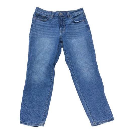 Jeans Straight By Old Navy In Blue Denim, Size:8P