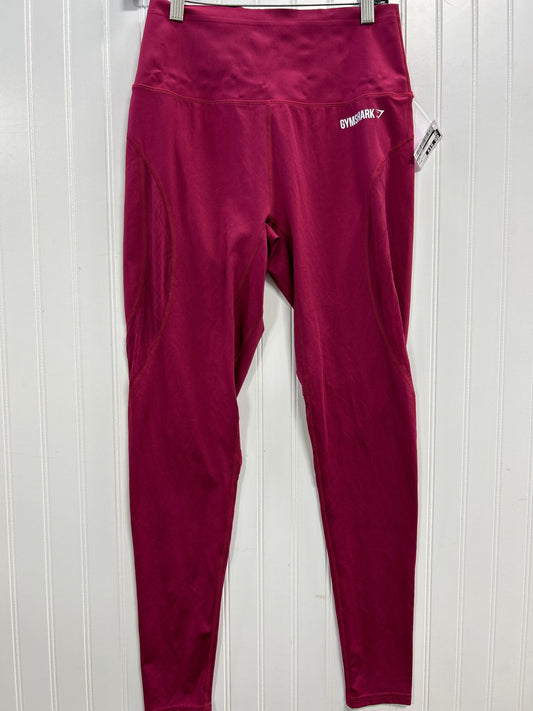 Athletic Leggings By Gym Shark In Pink, Size:M