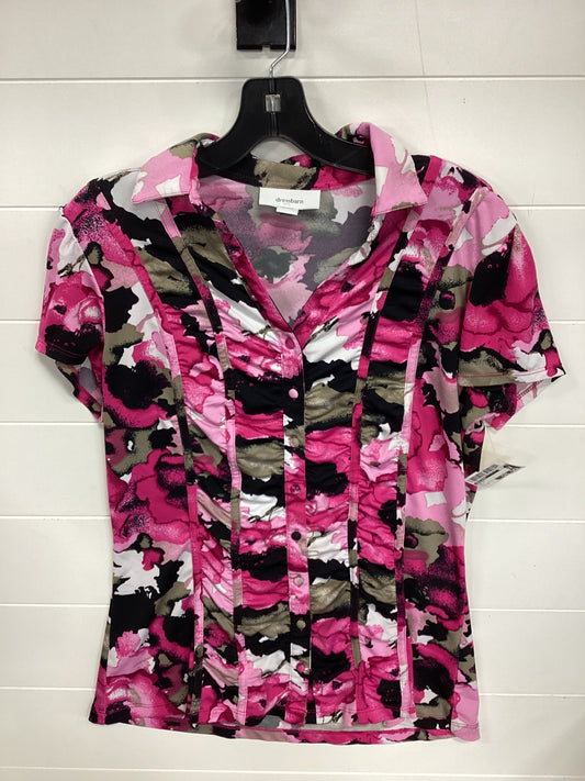 Top Ss By Dressbarn In Pink, Size:M