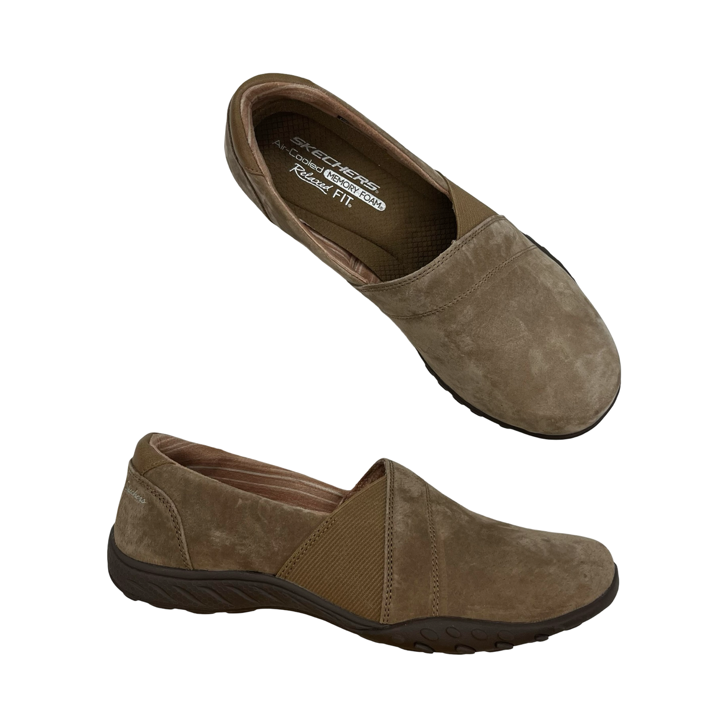 Shoes Flats By Skechers In Brown, Size:8