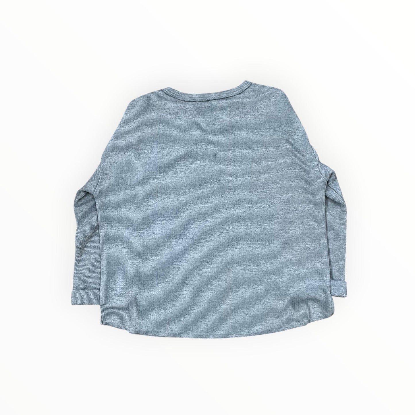 Top 3/4 Sleeve By Blu Pepper In Blue, Size:M