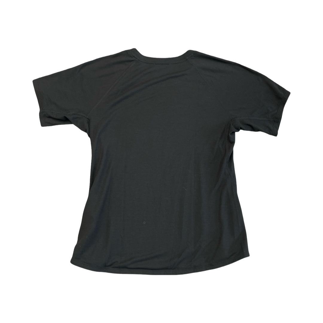 Athletic Top Ss By Patagonia In Black, Size:S