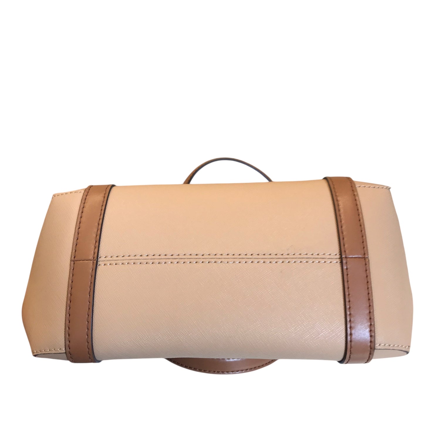 Handbag Designer By Michael Kors In Tan, Size:Medium