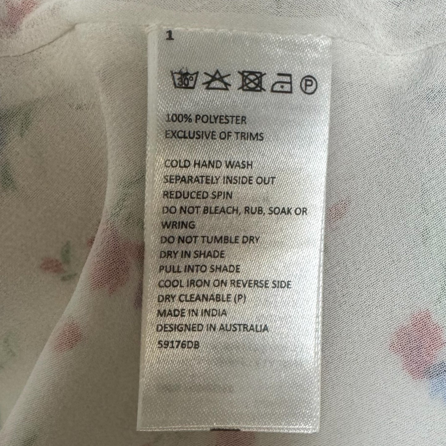 Olea Maxi Dress By Bardot In Ivory Ditsy Floral Print, Size: 6