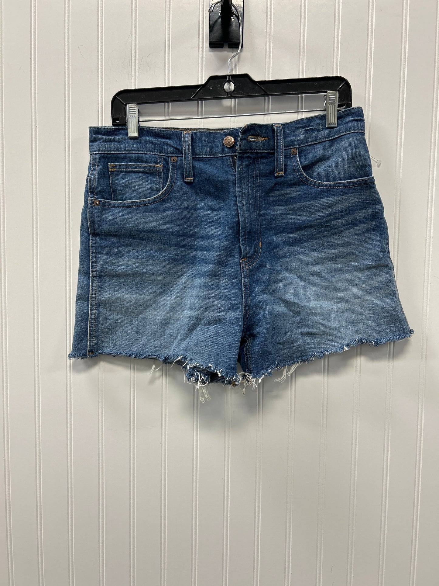 Shorts By Madewell In Blue Denim, Size:6