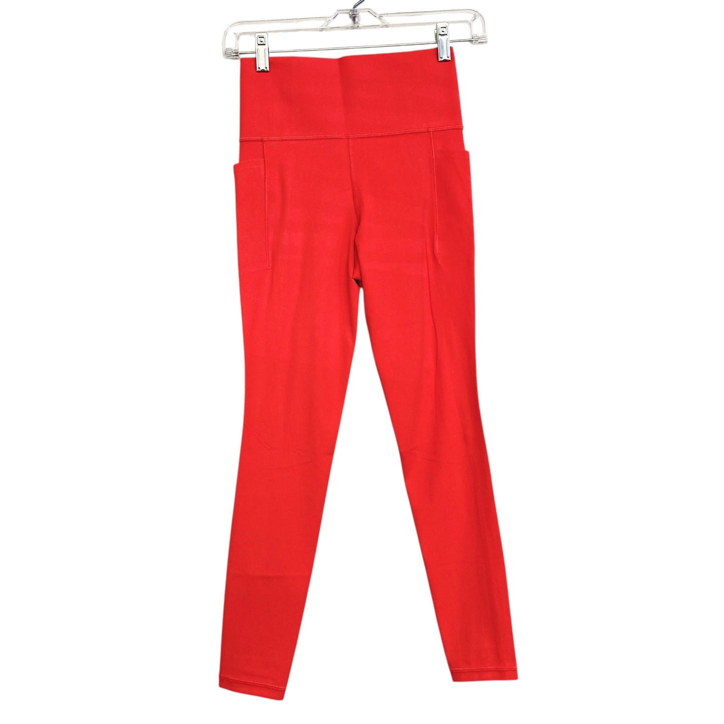 Athletic Leggings By Athleta In Orange, Size:Xs