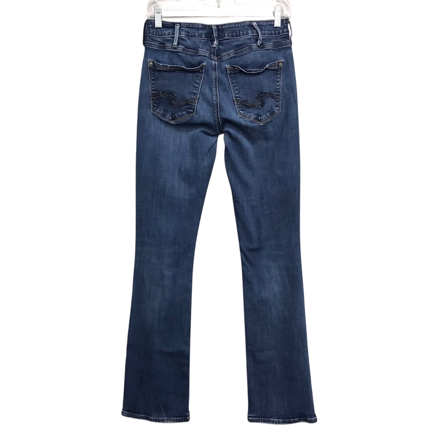 JEANS BOOT CUT by SILVER in BLUE DENIM, Size:10