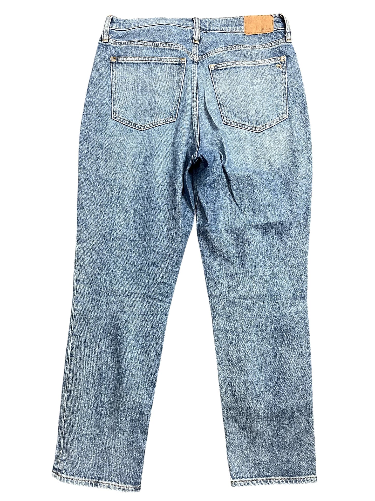 Jeans Straight By Madewell In Blue Denim, Size:8