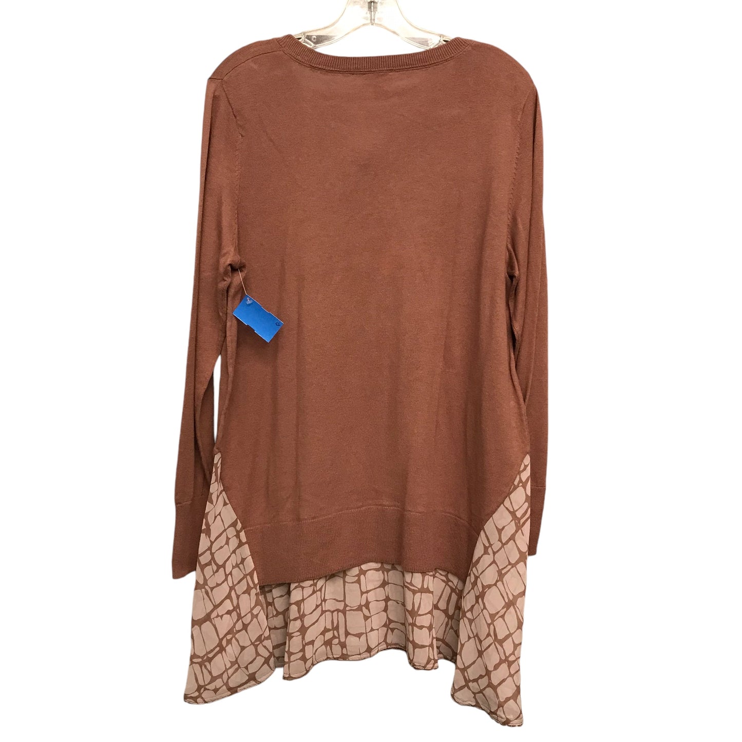 Sweater By Logo In Brown, Size:M