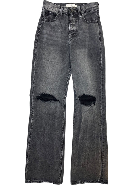 Jeans Wide Leg By Kancan In Black, Size:0P