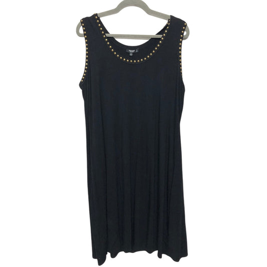 Dress Casual Short By Premise In Black, Size:1X