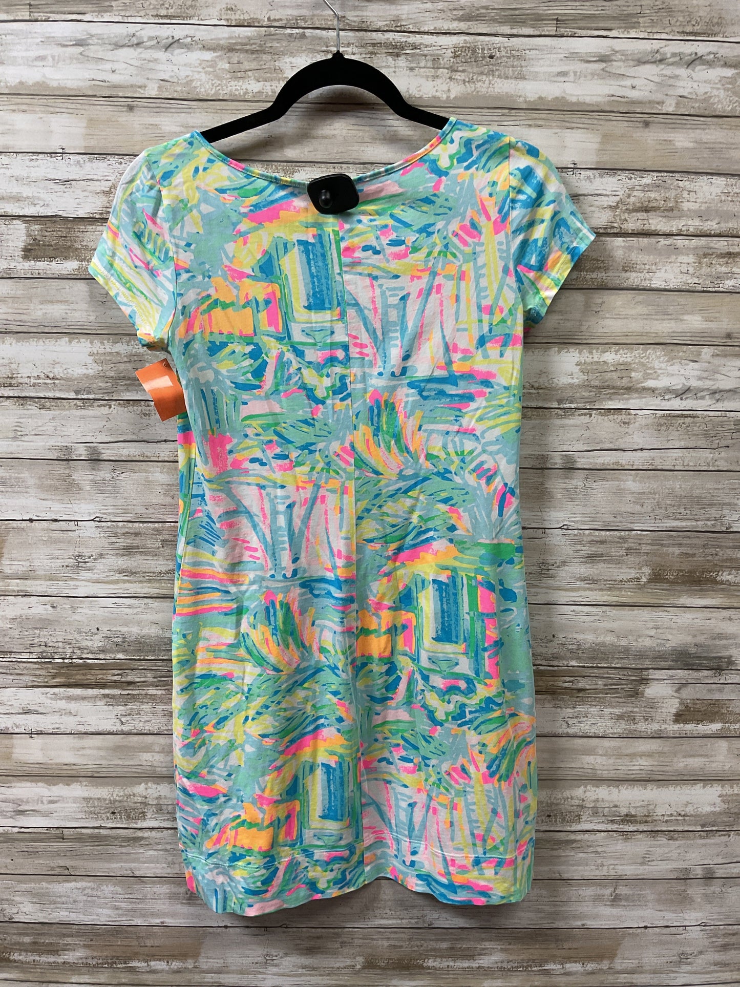 Dress Designer By Lilly Pulitzer In Blue & Yellow, Size:Xs