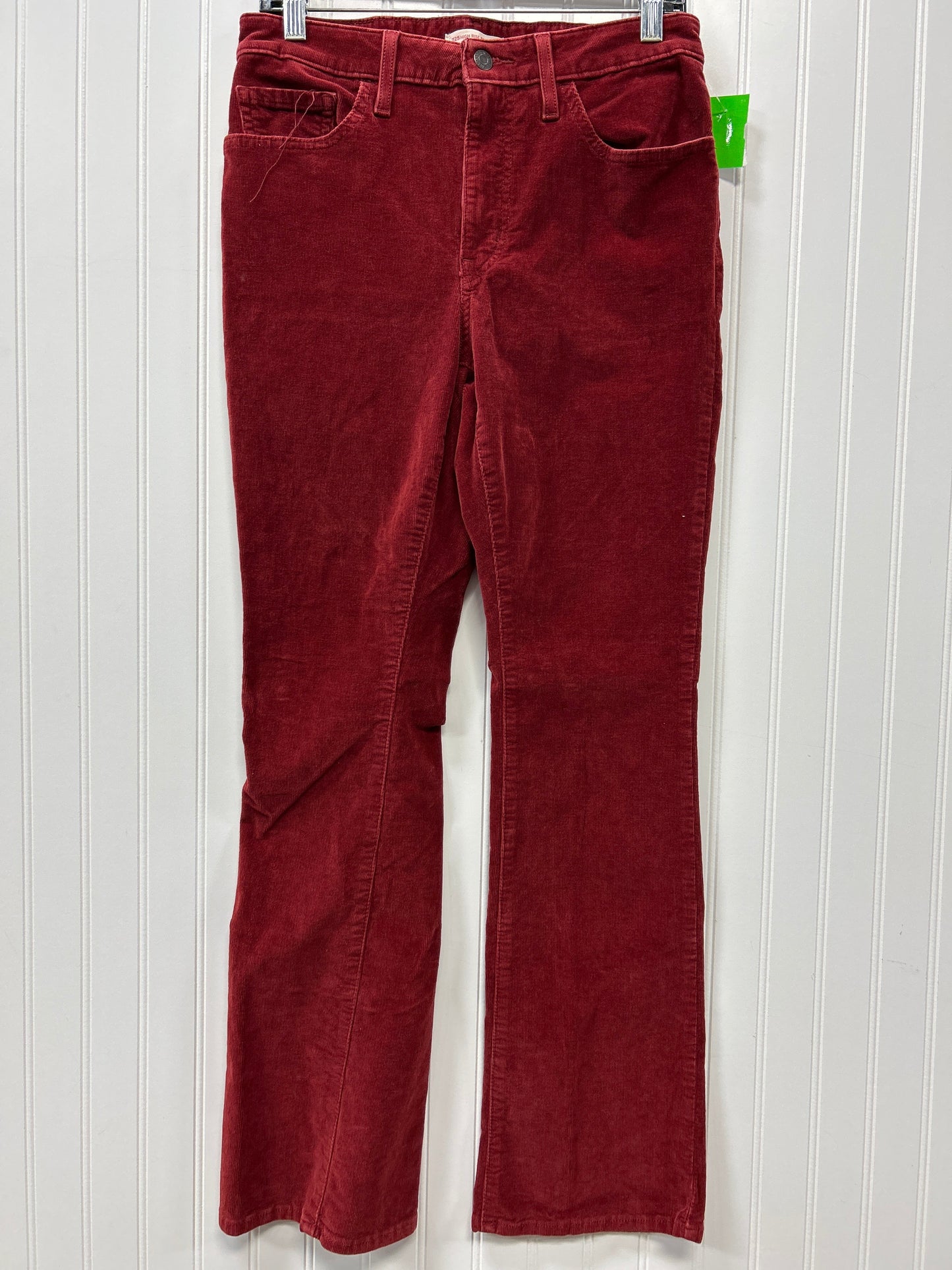 Pants Corduroy By Levis In Red, Size:6