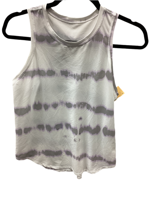 Athletic Tank Top By Lululemon In White, Size:4