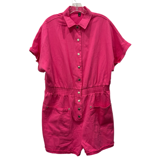 Pink Romper Clothes Mentor, Size Xxl