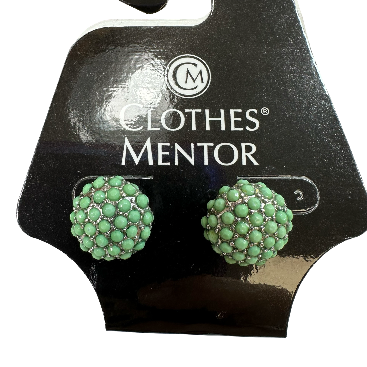 Green Earrings Stud By Clothes Mentor