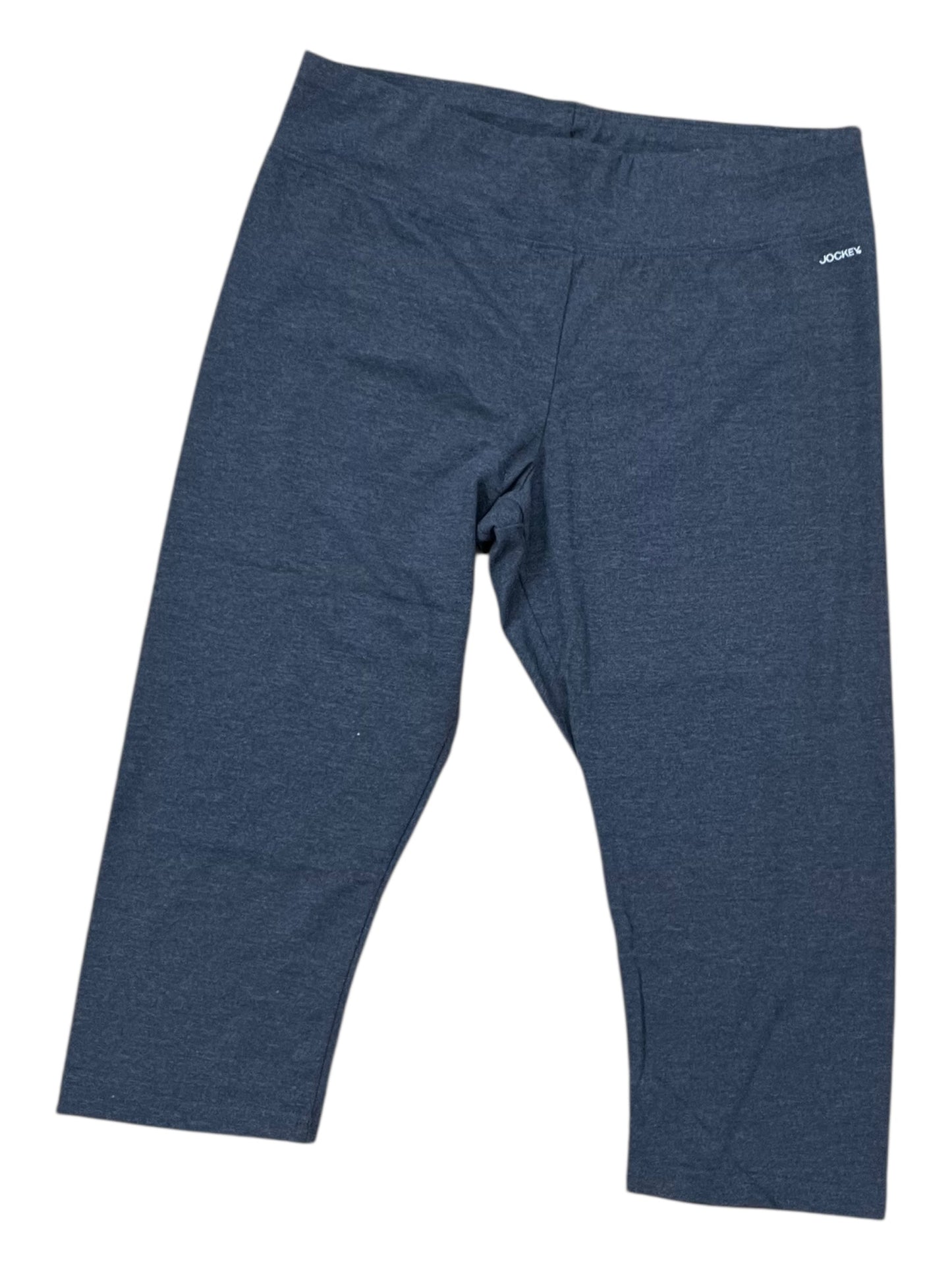 Athletic Capris By Jockey In Grey, Size:Xl