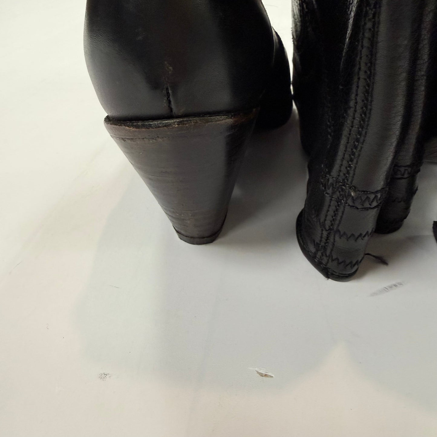 Boots Designer By Frye In Black, Size: 6