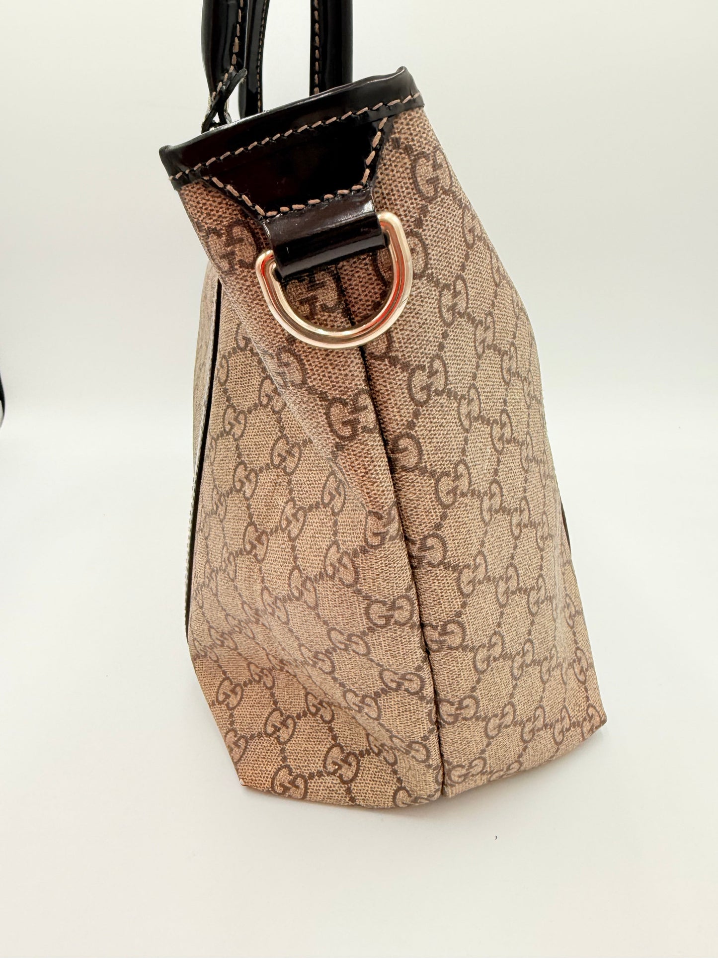 Tote Luxury Designer By Gucci In Brown, Size:Medium