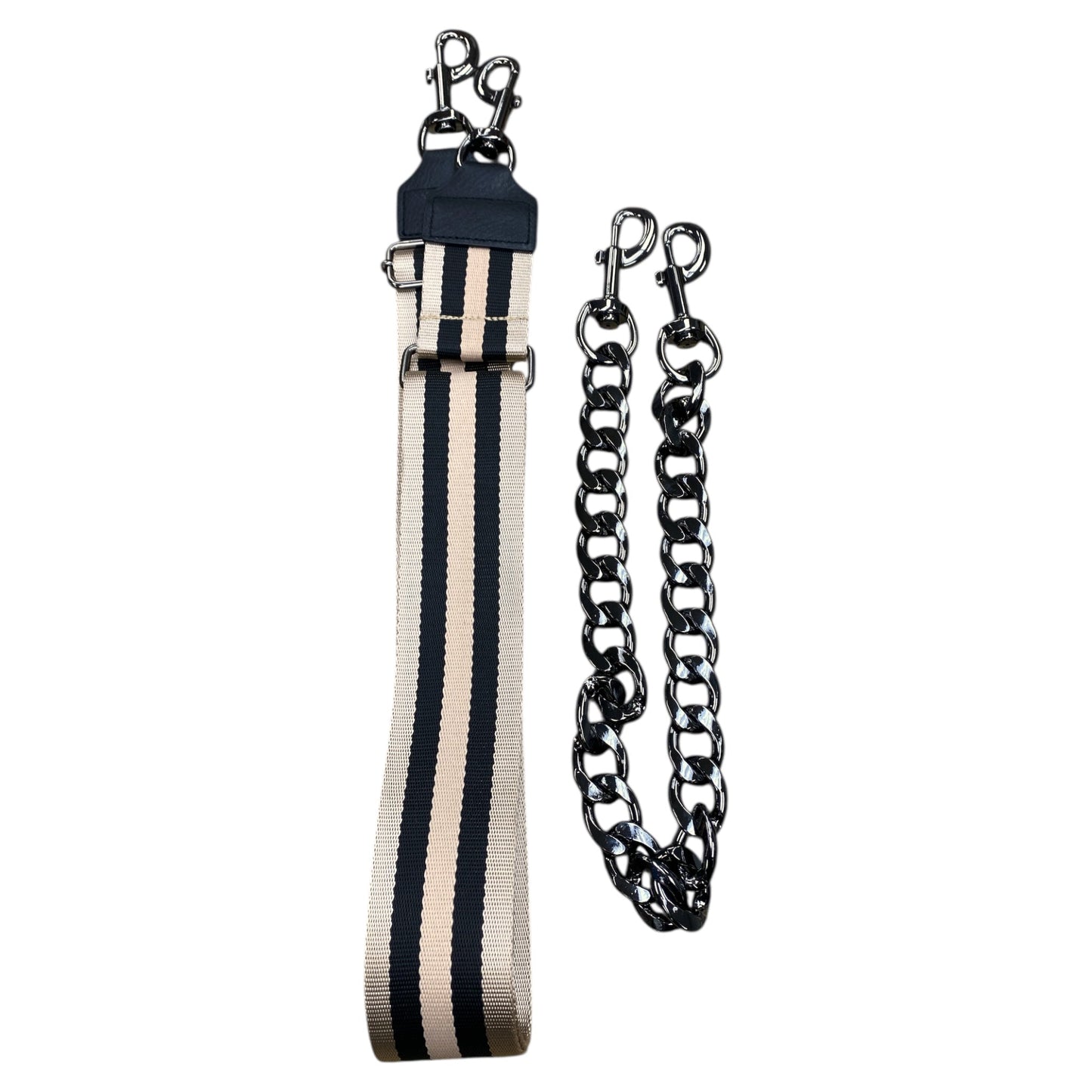 Handbag By Think Royln In Silver, Size:Medium