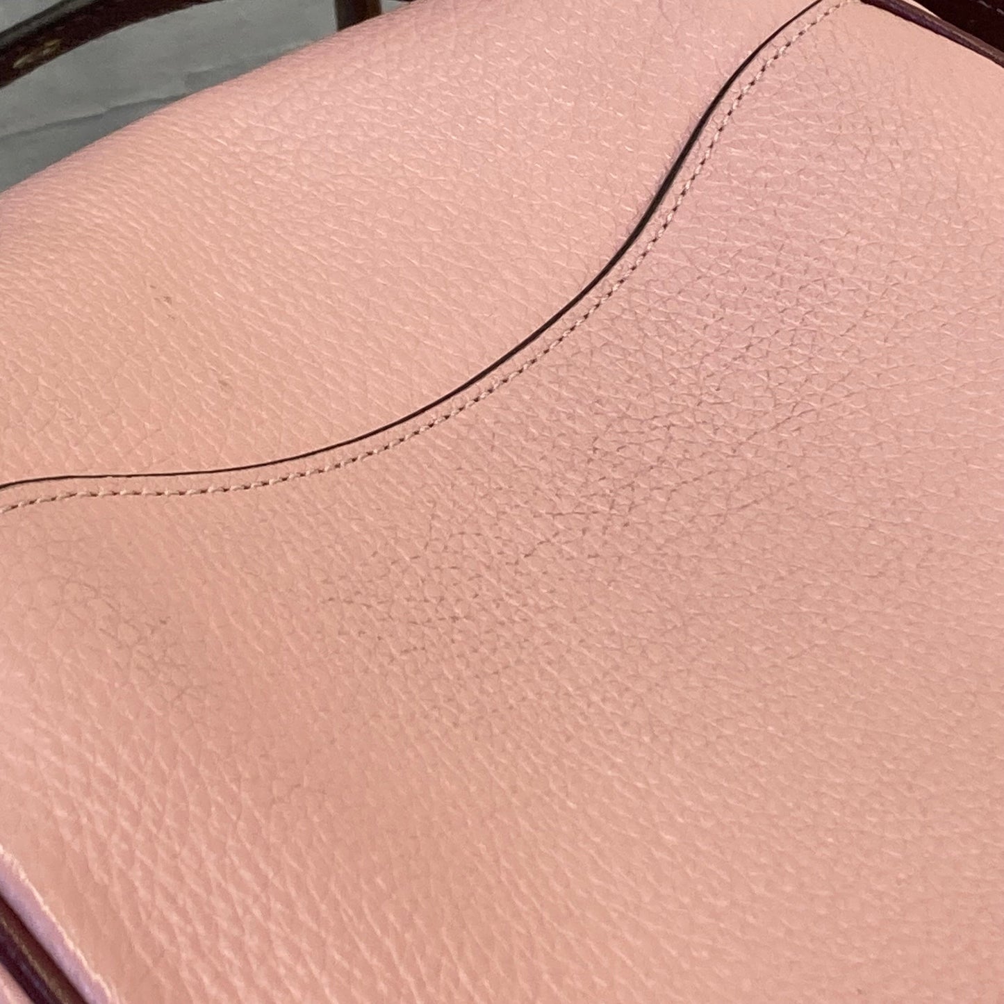 Crossbody Designer By Coach In Pink, Size:Medium