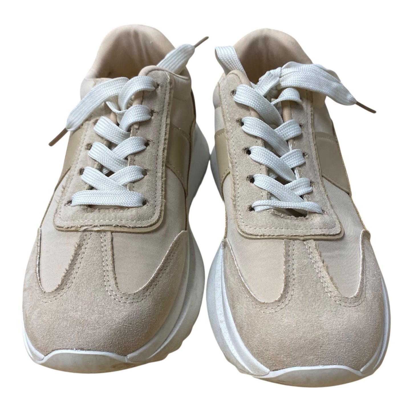 Shoes Athletic By Madden Girl In Tan, Size:6.5