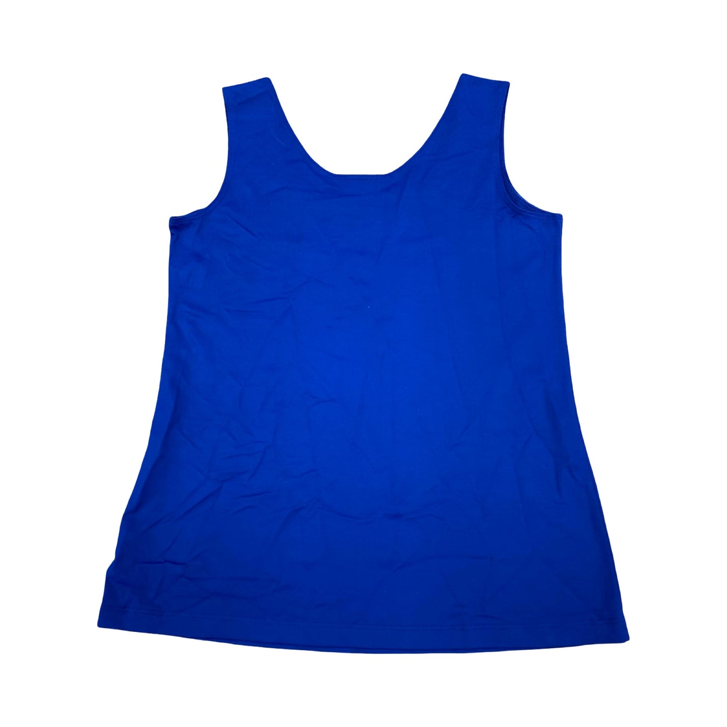 Top Sleeveless By Chicos In Blue, Size:S