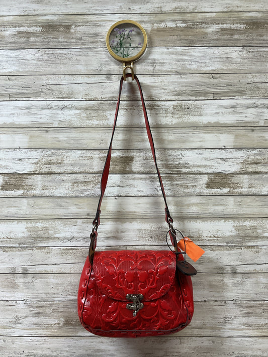 Crossbody Designer By Patricia Nash In Red, Size:Small