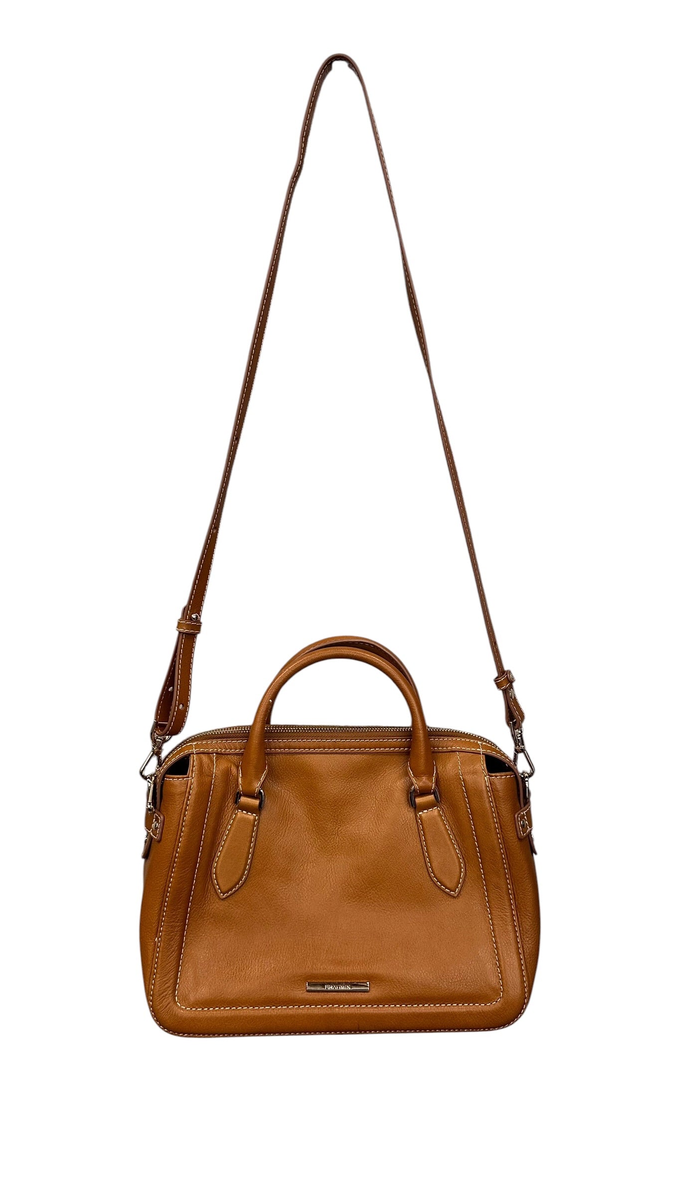 Handbag Designer By Brahmin, Size: Small