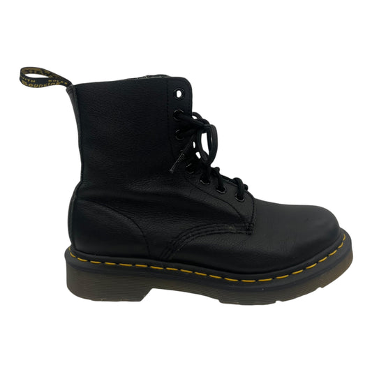 Boots Combat By Dr Martens In Black, Size:6