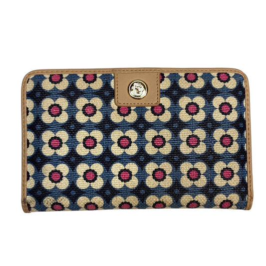 Wallet Designer By Spartina In Blue Denim, Size:Medium