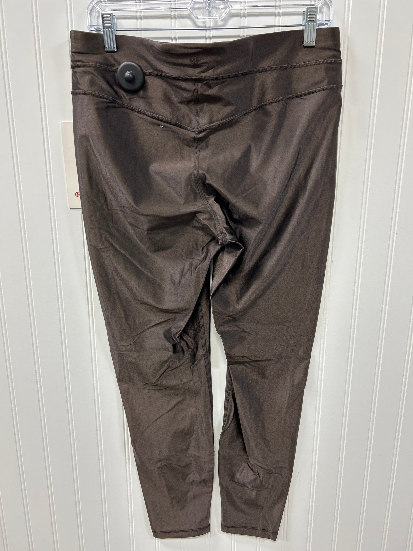 Athletic Leggings By Lululemon In Brown, Size:12