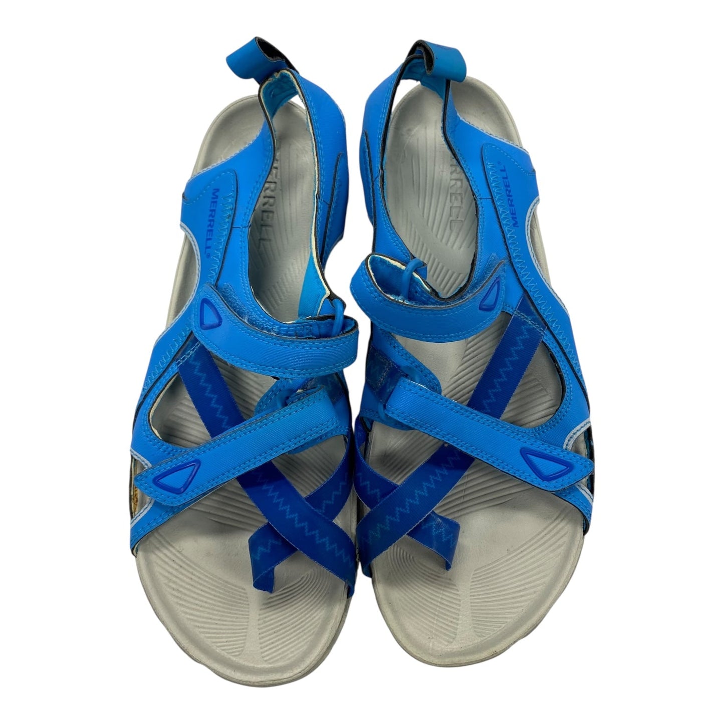 Sandals Sport By Merrell In Blue, Size:7