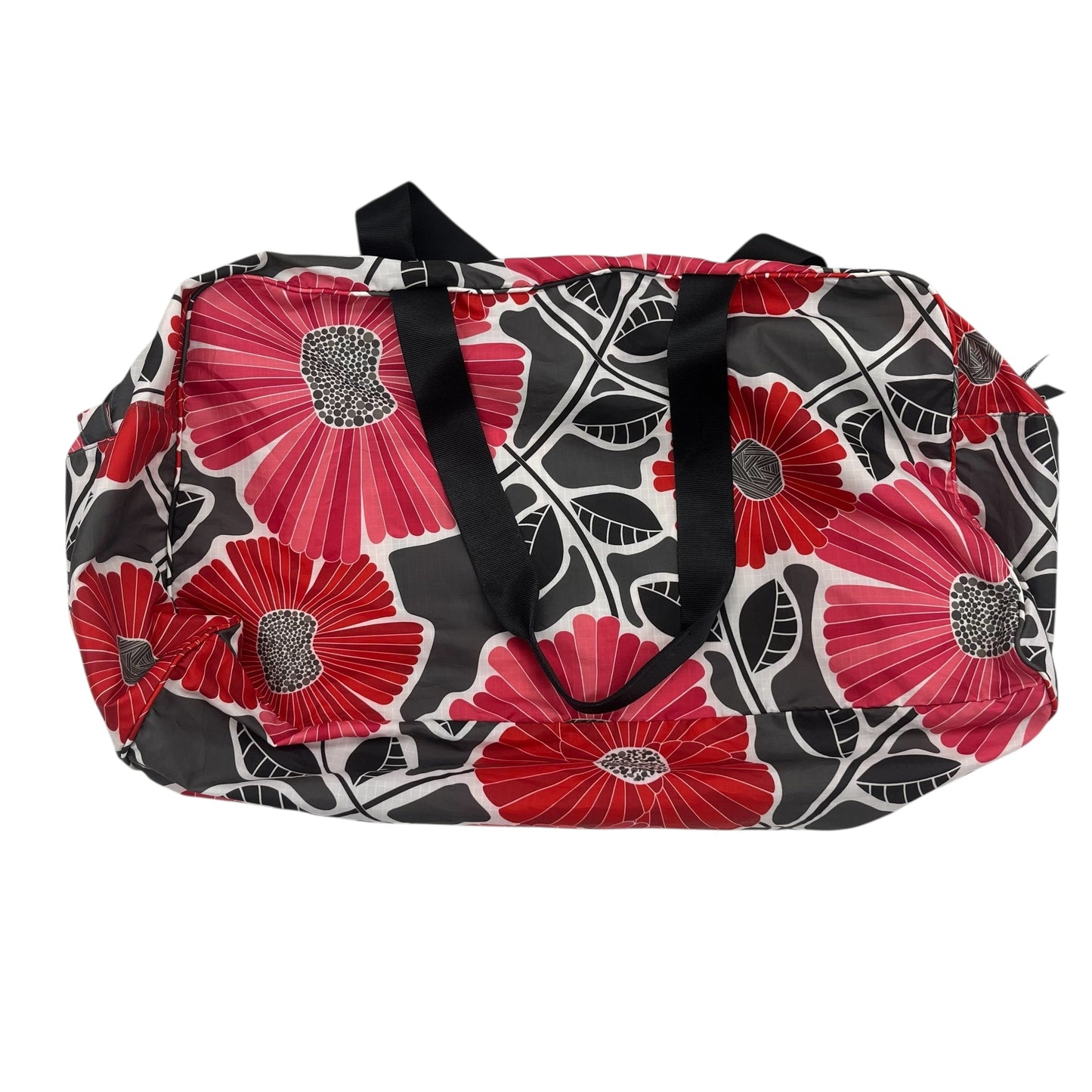 Duffle And Weekender By Vera Bradley In Grey & Red, Size:Medium