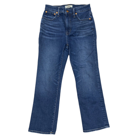 Jeans Straight By Madewell In Blue Denim, Size:2