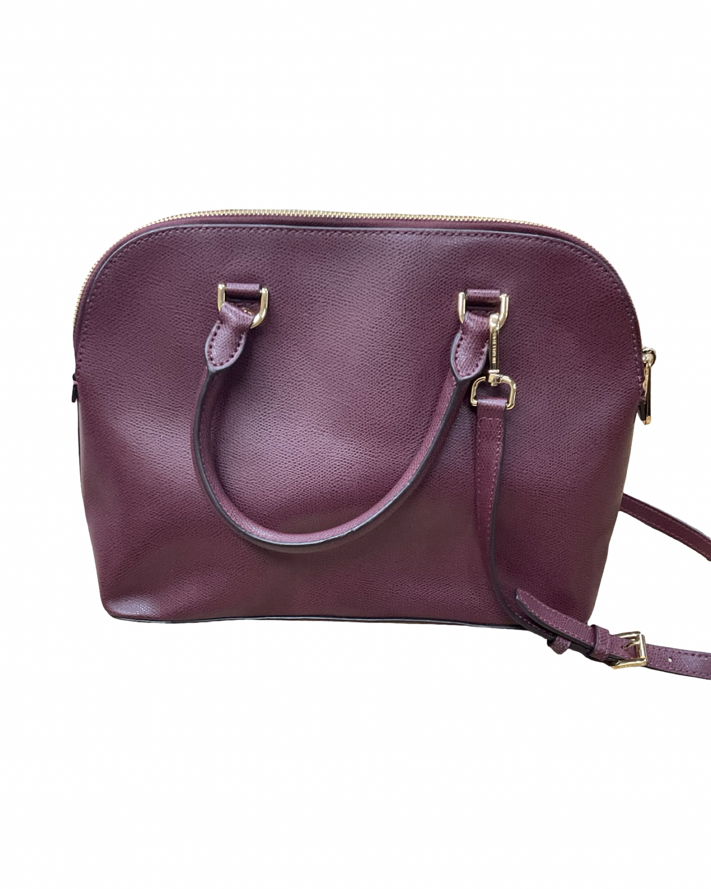 Handbag Designer By Michael Kors In Purple, Size:Medium