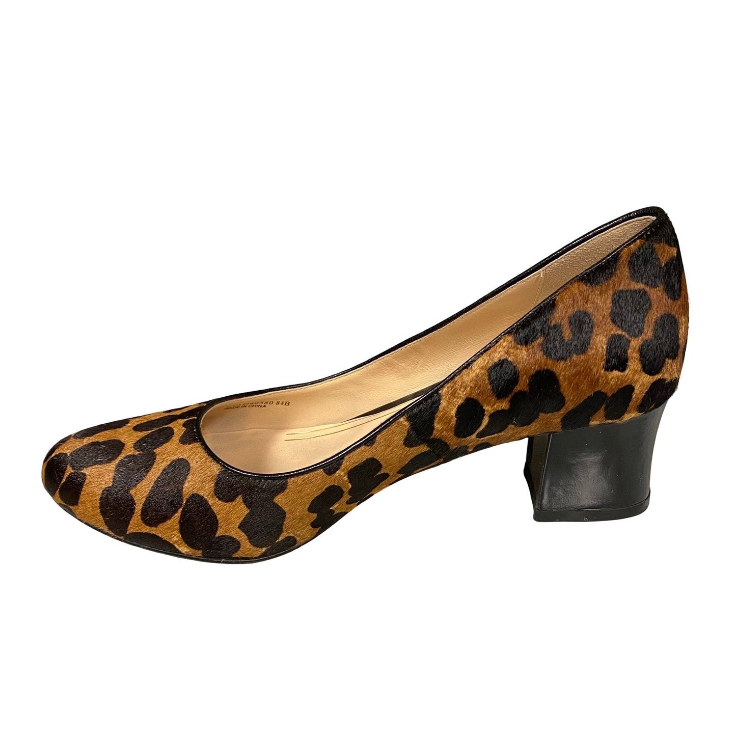 Shoes Heels Block By Cole-Haan In Animal Print, Size:8.5