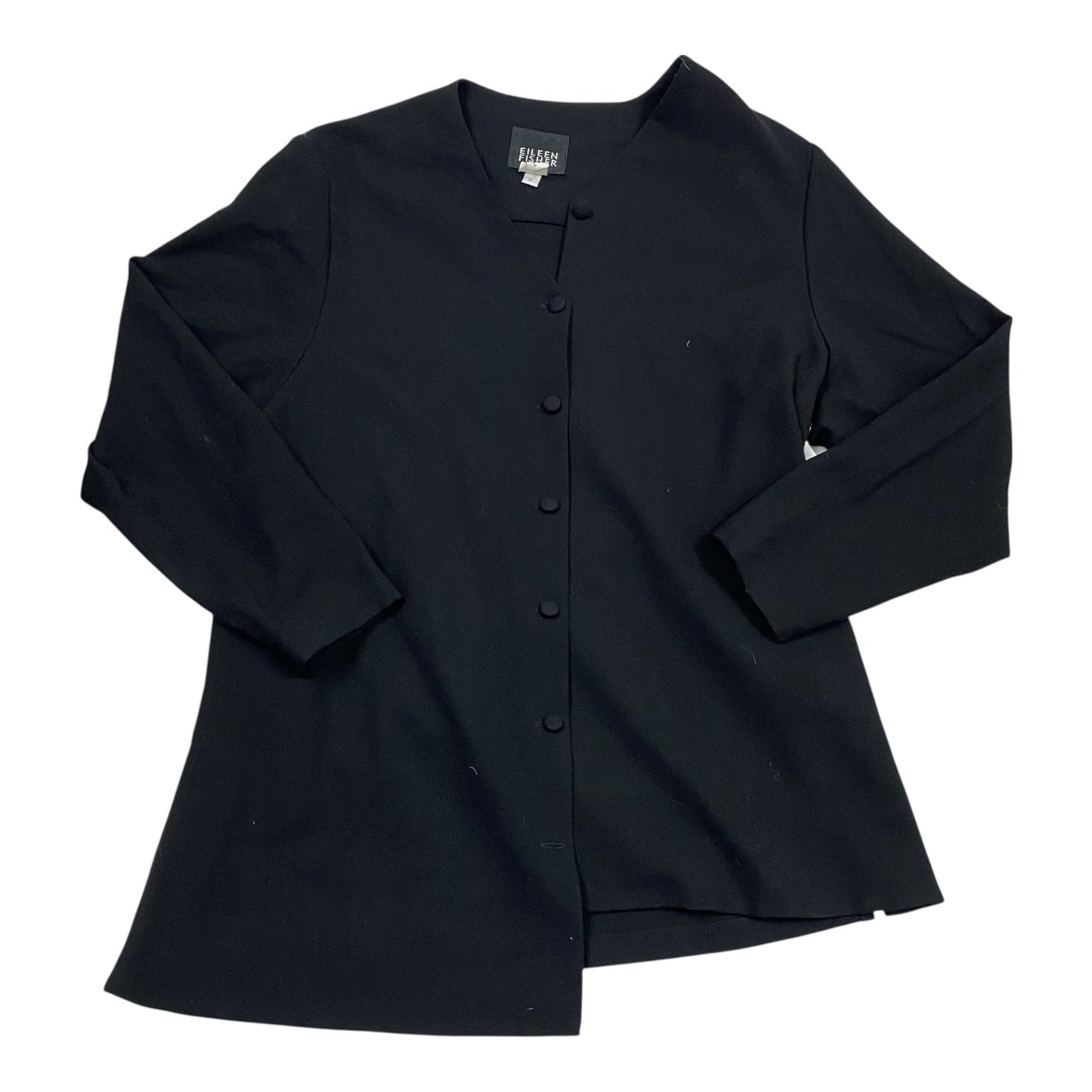 Blazer By Eileen Fisher In Black, Size:L