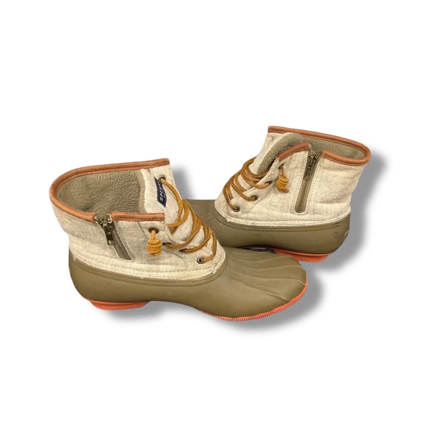 Boots Rain By Sperry In Green, Size: 9.5