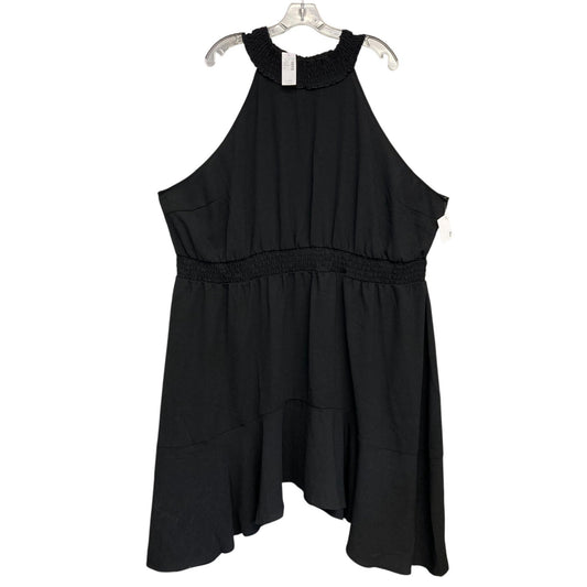 Dress Casual Midi By Maurices In Black, Size:4X