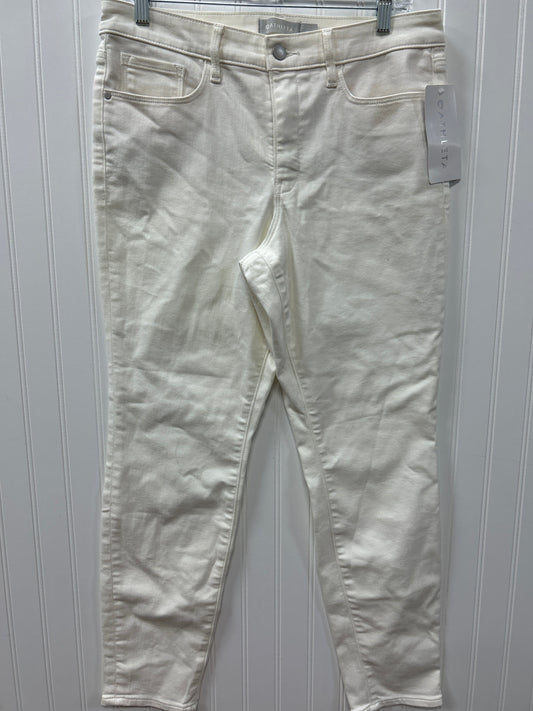 Jeans Skinny By Athleta In White Denim, Size:12