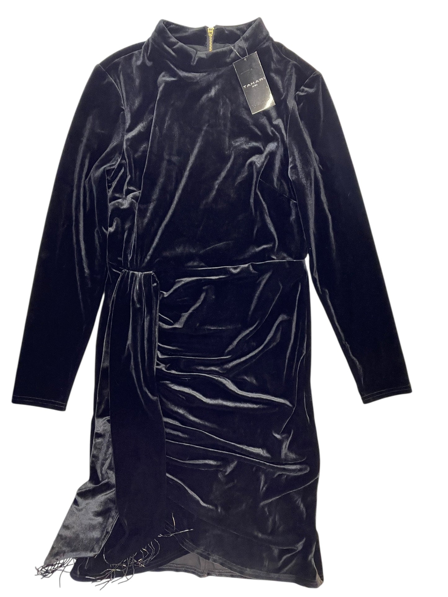 Dress Party Midi By Tahari In Black, Size:S