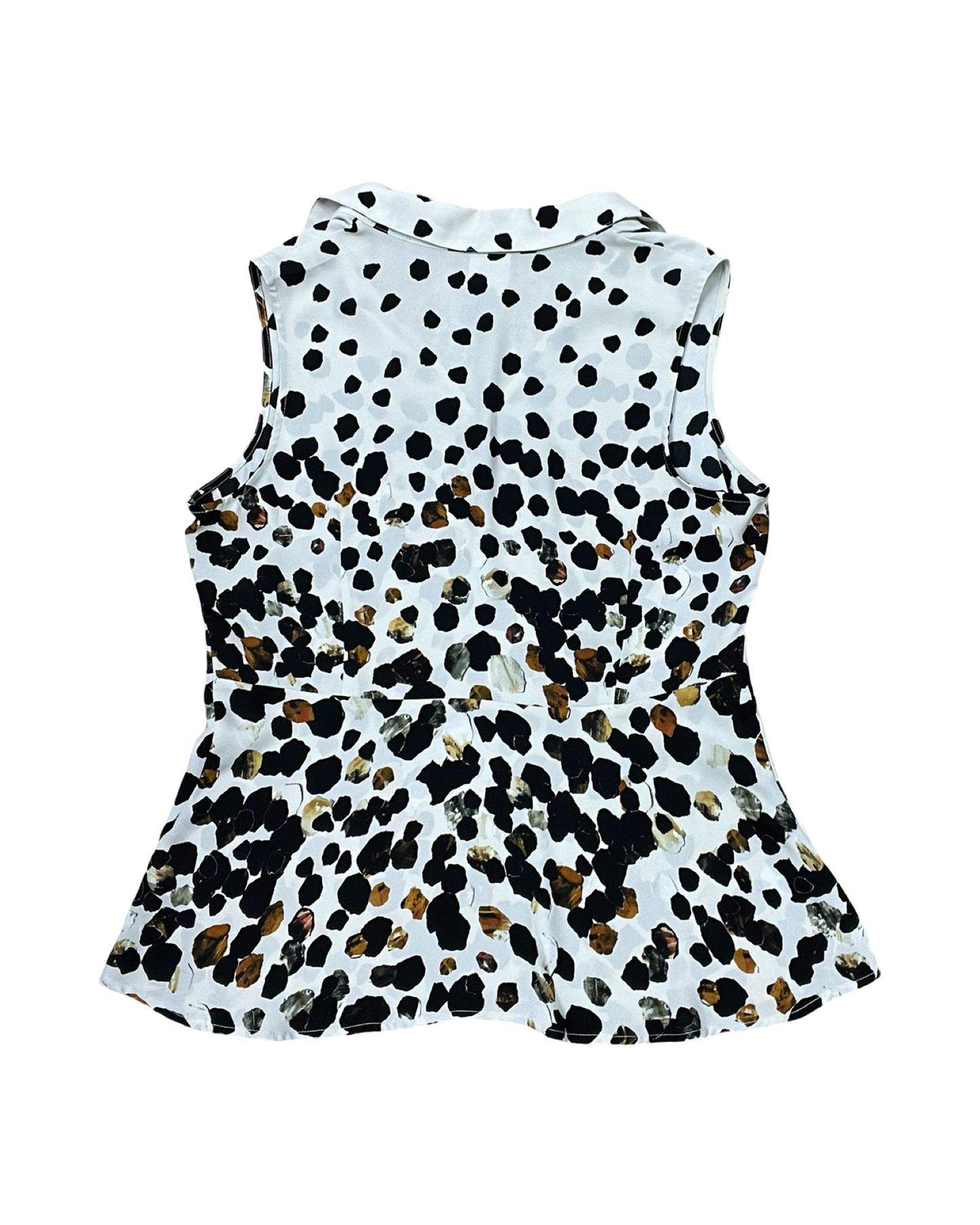 Top Sleeveless By Cabi In Cream, Size:S