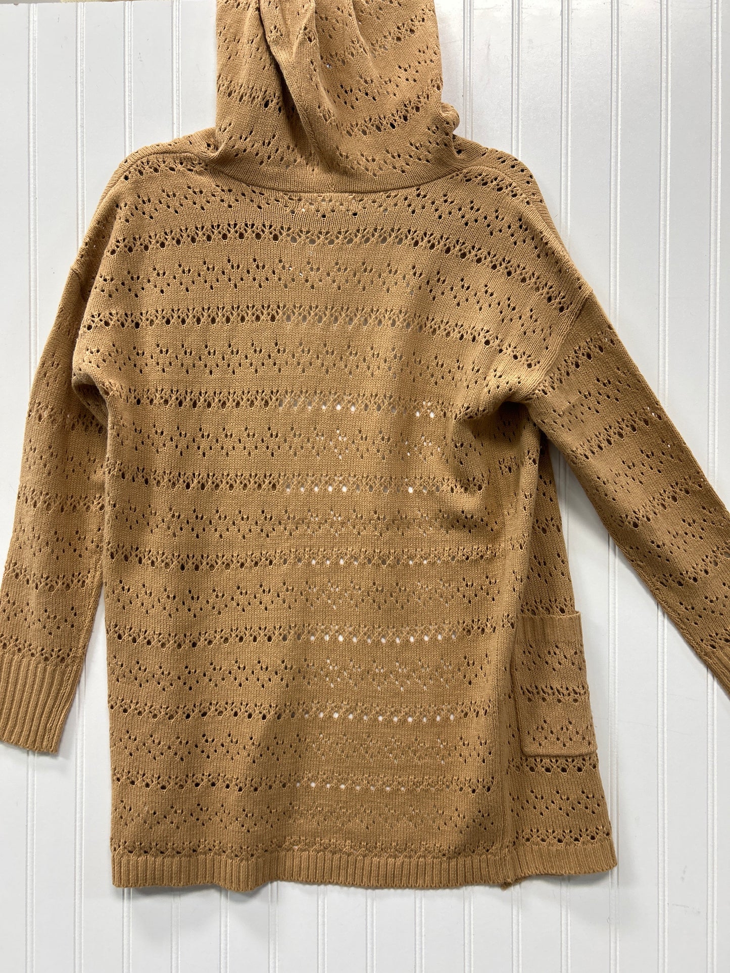 Sweater Cardigan By Cmc In Tan, Size:M