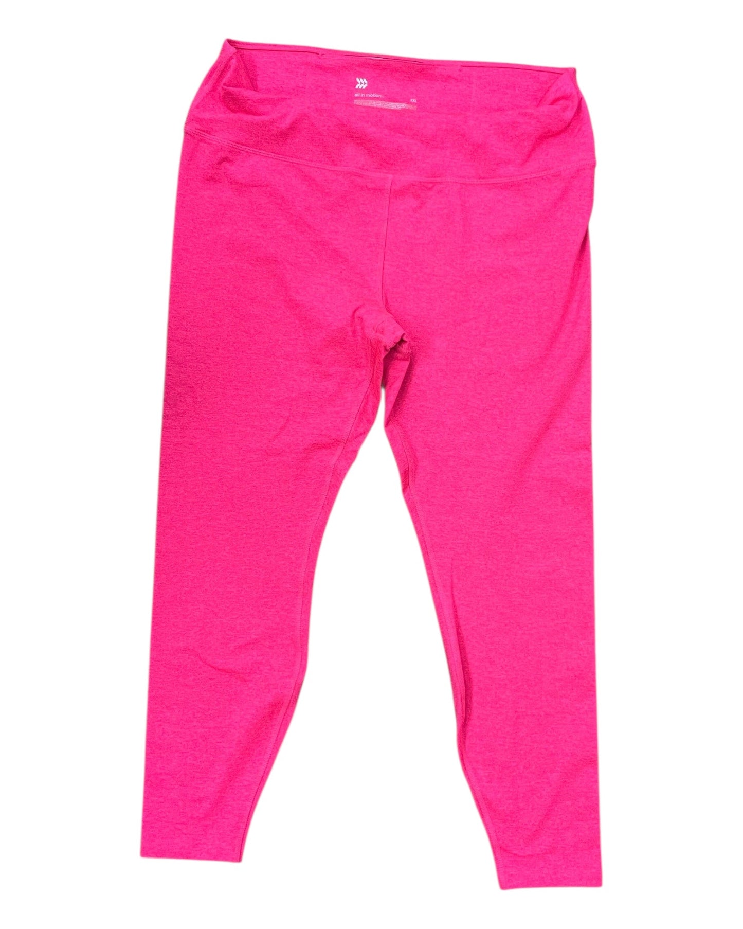 Athletic Leggings By All In Motion In Pink, Size:1X