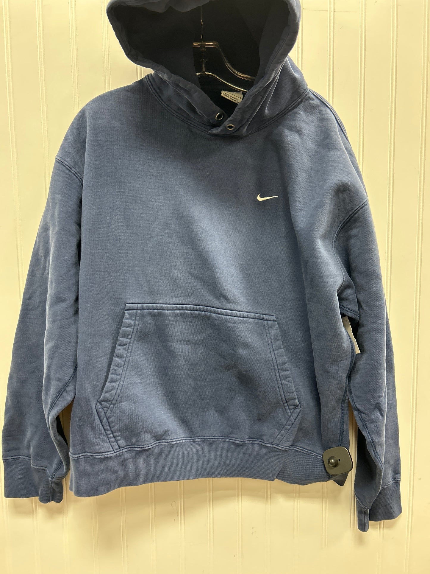 Sweatshirt Hoodie By Nike Apparel In Blue, Size:M