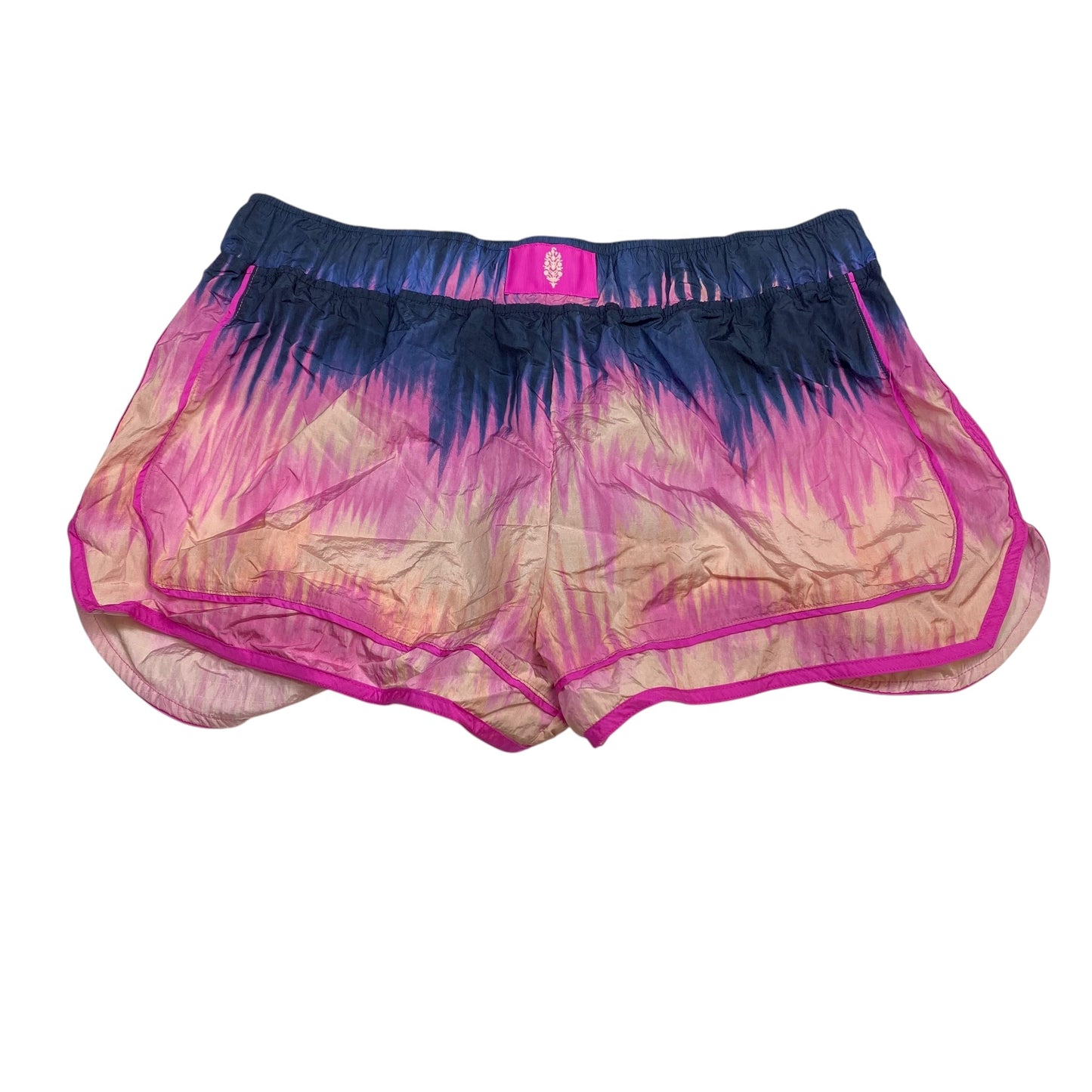 Athletic Shorts By Free People In Blue & Pink, Size:Xl