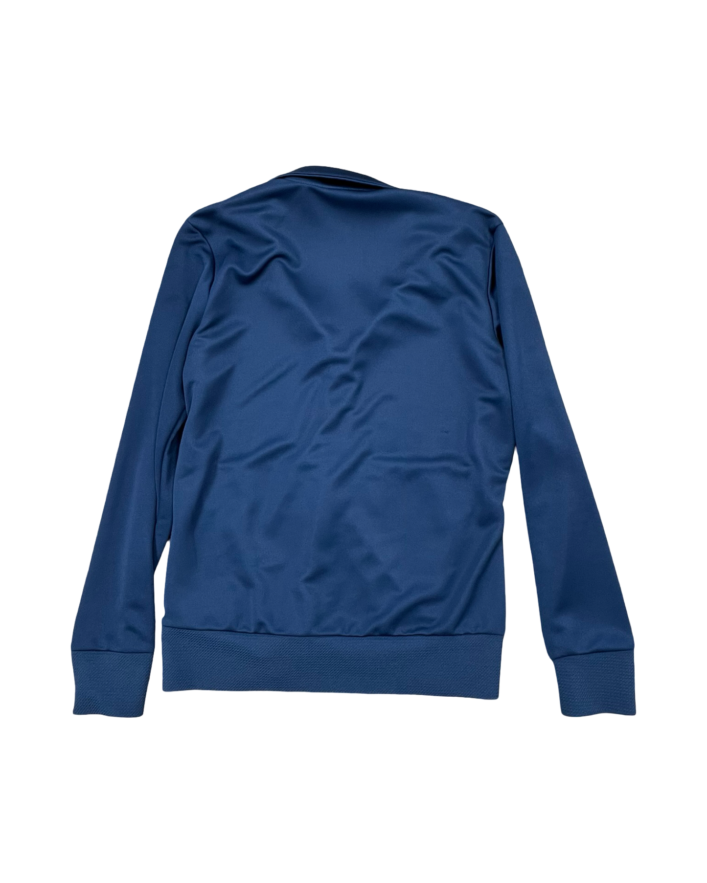 Athletic Jacket By Adidas In Blue, Size:M