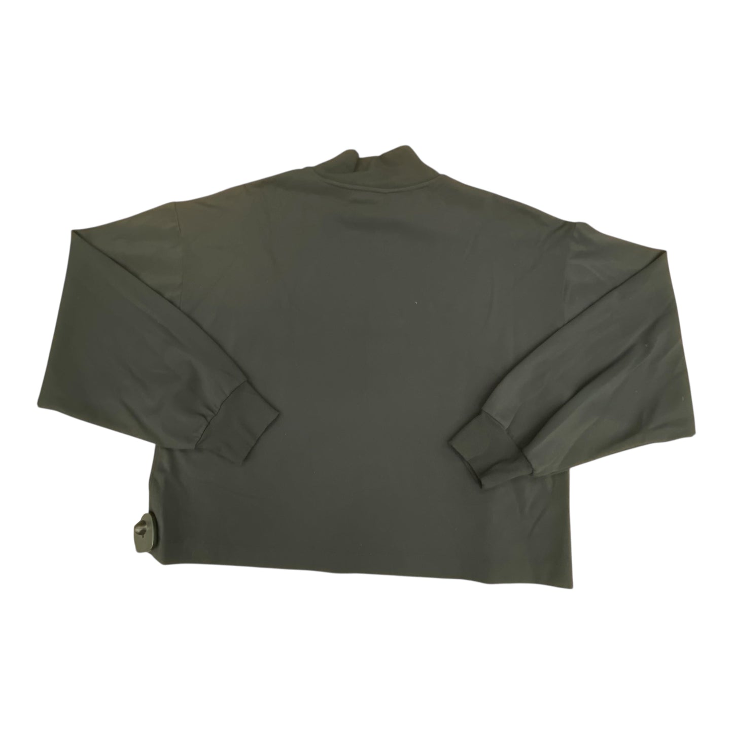 Athletic Top Ls Collar By Athleta In Black, Size:L