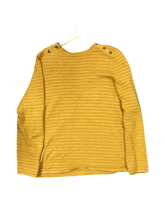 Top Ls By Carolyn Taylor In Gold, Size:Xl